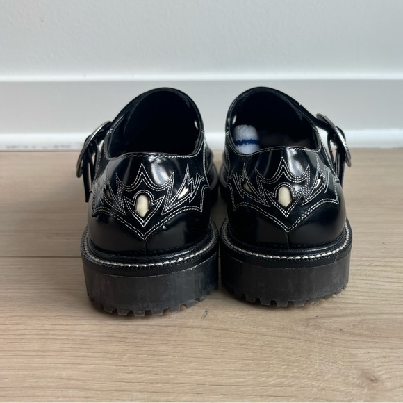 Men’s Western Monk strap Coach Leather Shoe - Picture 3 of 6